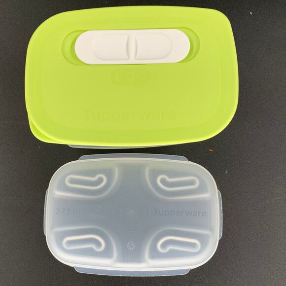 Tupperware FridgeSmart Containers Set Mini 1.5 Cup 375 mL Fresh Produce New - Picture 5 of 7